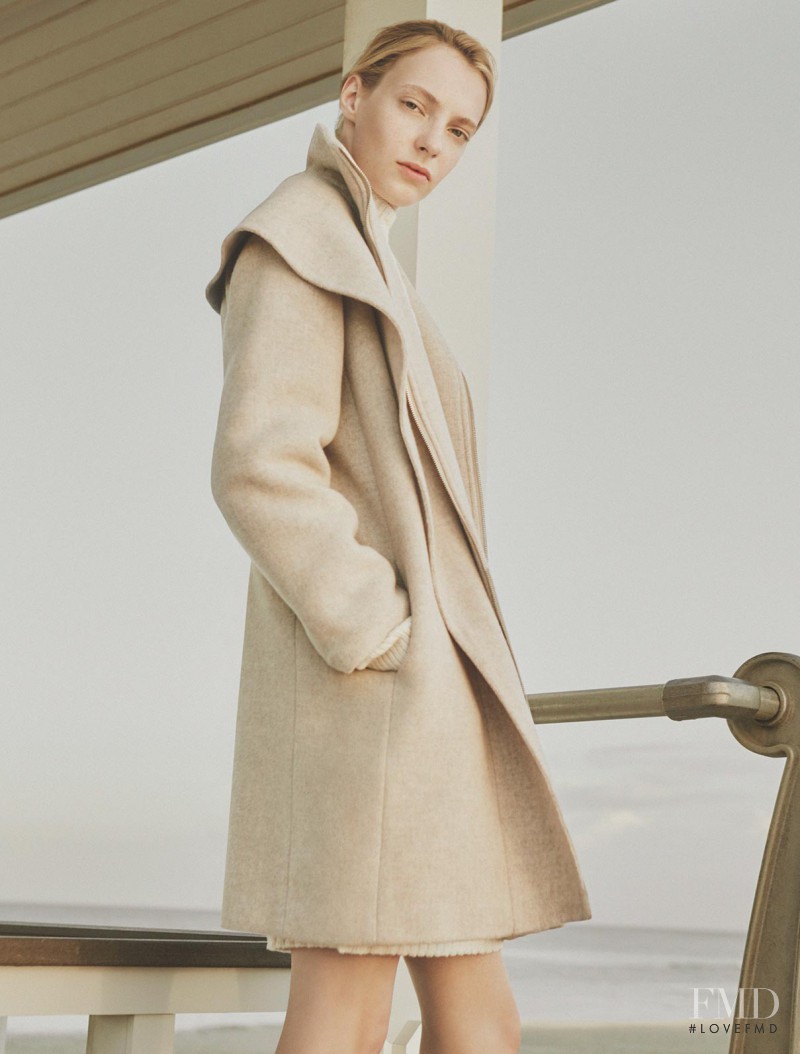 Zlata Semenko featured in  the Club Monaco A New Perspective For Fall advertisement for Autumn/Winter 2015