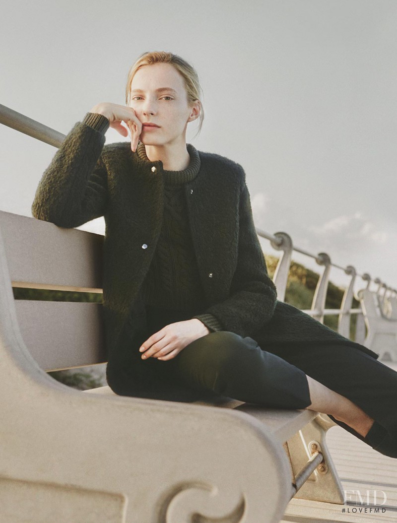 Zlata Semenko featured in  the Club Monaco A New Perspective For Fall advertisement for Autumn/Winter 2015