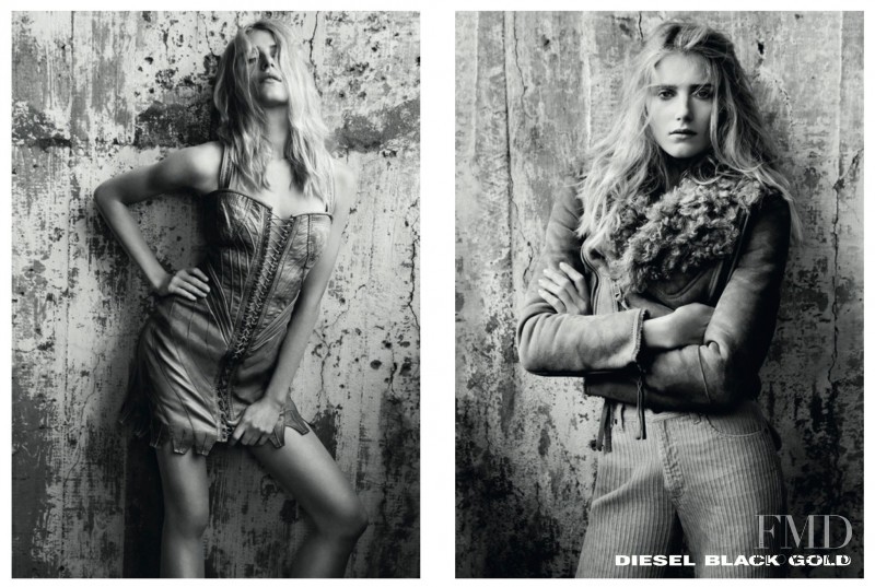 Dree Hemingway featured in  the Diesel Black Gold advertisement for Autumn/Winter 2011