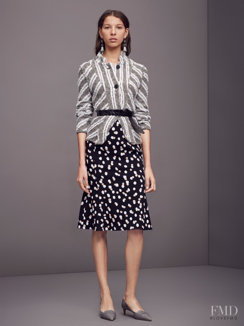 Alice Metza featured in  the Altuzarra fashion show for Pre-Fall 2016