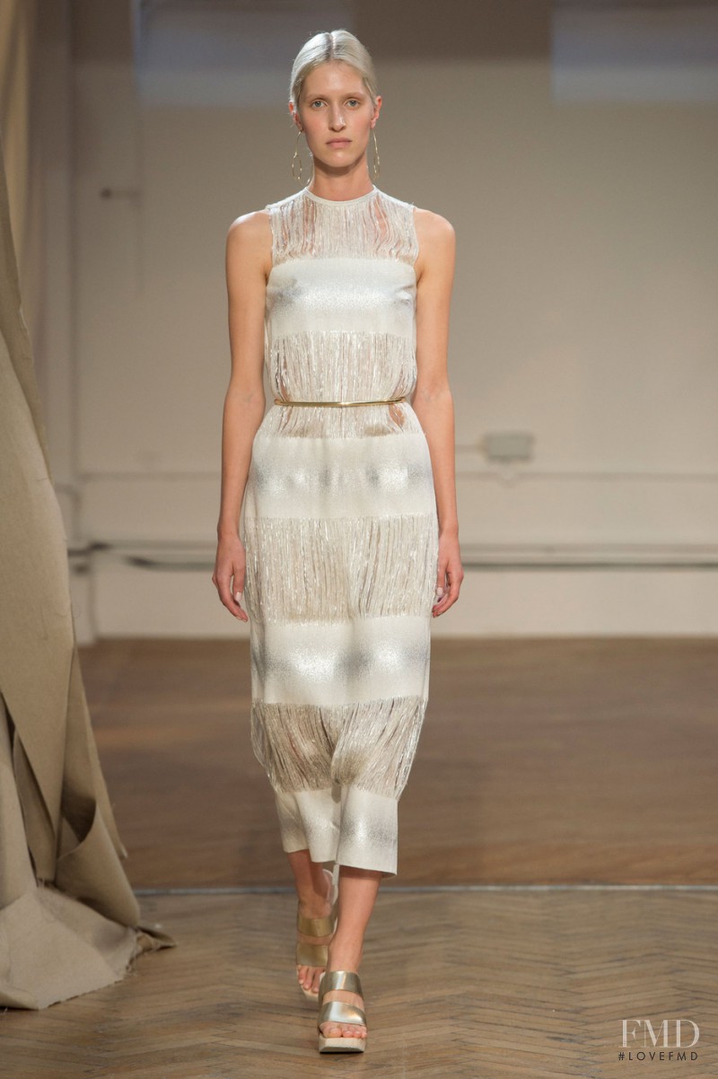 Eveline Rozing featured in  the Palmer Harding fashion show for Spring/Summer 2016