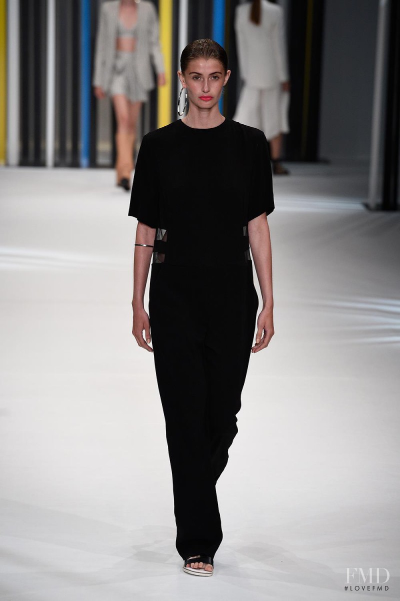 Augusta Beyer Larsen featured in  the Lala Berlin fashion show for Spring/Summer 2016