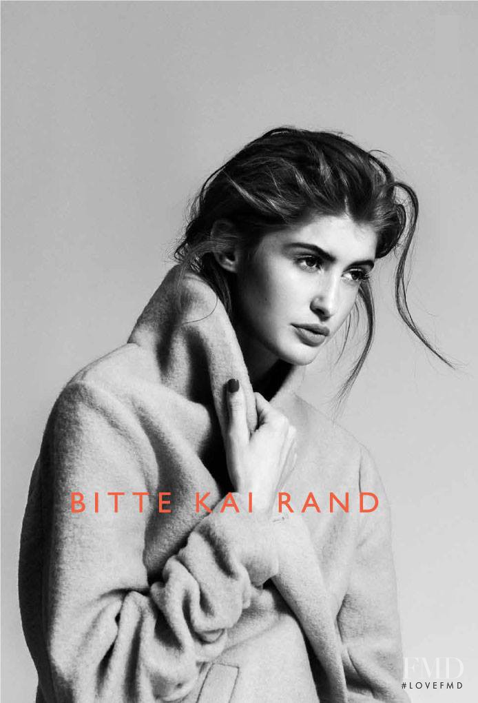 Augusta Beyer Larsen featured in  the Bitte Kai Rand advertisement for Autumn/Winter 2015