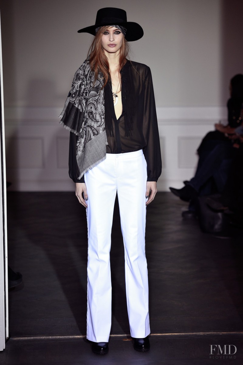 Augusta Beyer Larsen featured in  the Sand Copenhagen fashion show for Autumn/Winter 2015