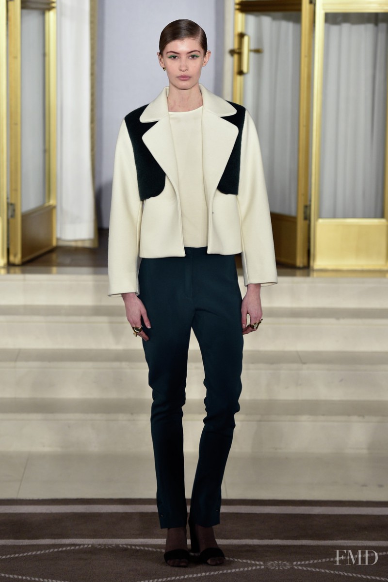 Augusta Beyer Larsen featured in  the Veronica B Vallenes fashion show for Autumn/Winter 2015