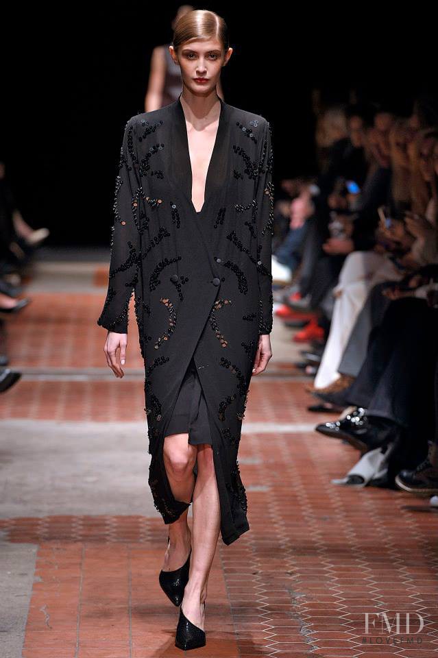 Augusta Beyer Larsen featured in  the By Malene Birger fashion show for Autumn/Winter 2015