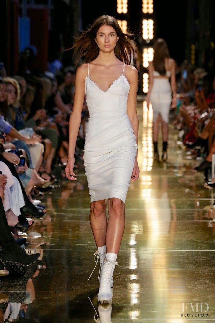 Roberta Pecoraro featured in  the Alex Perry fashion show for Spring/Summer 2014