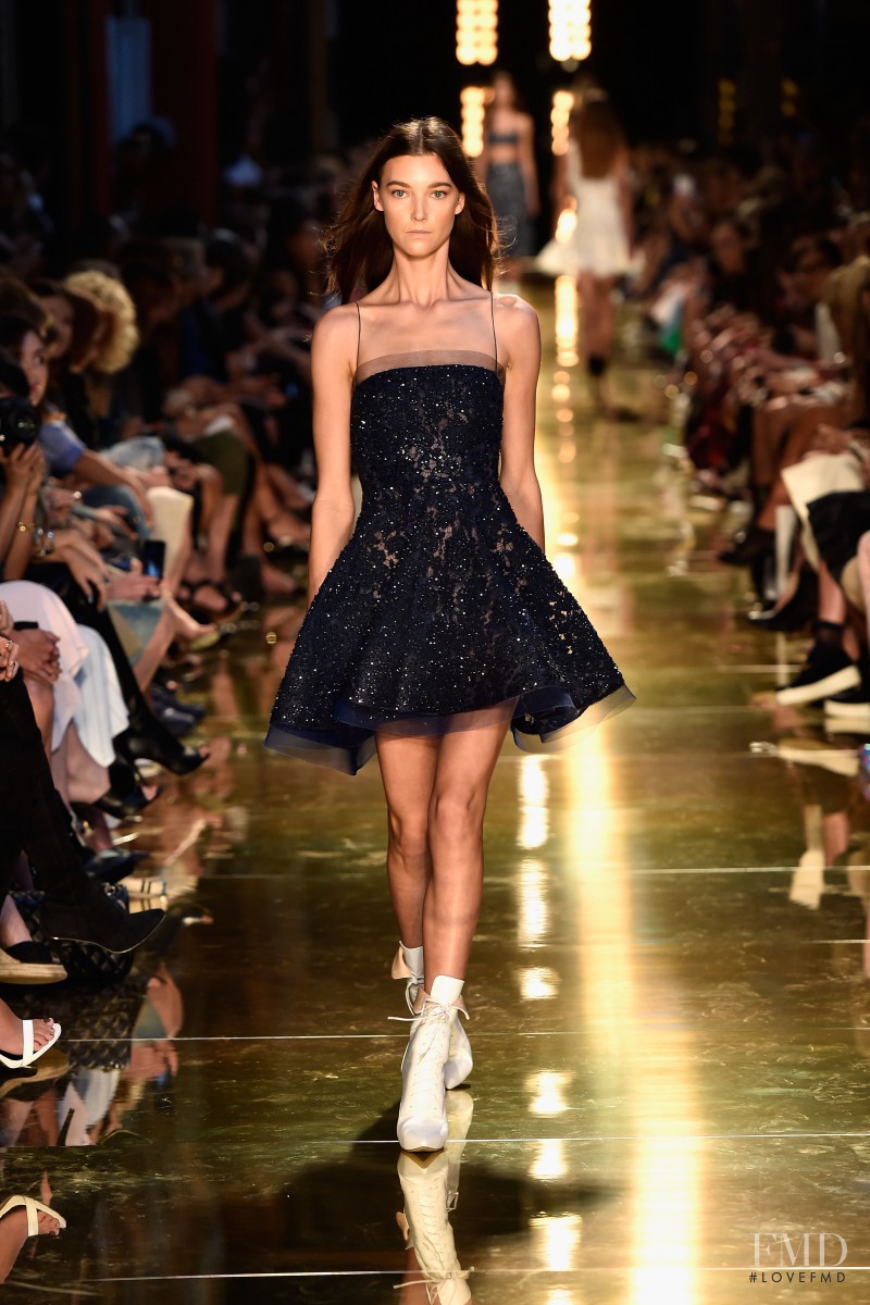 Stephanie Joy Field featured in  the Alex Perry fashion show for Spring/Summer 2014
