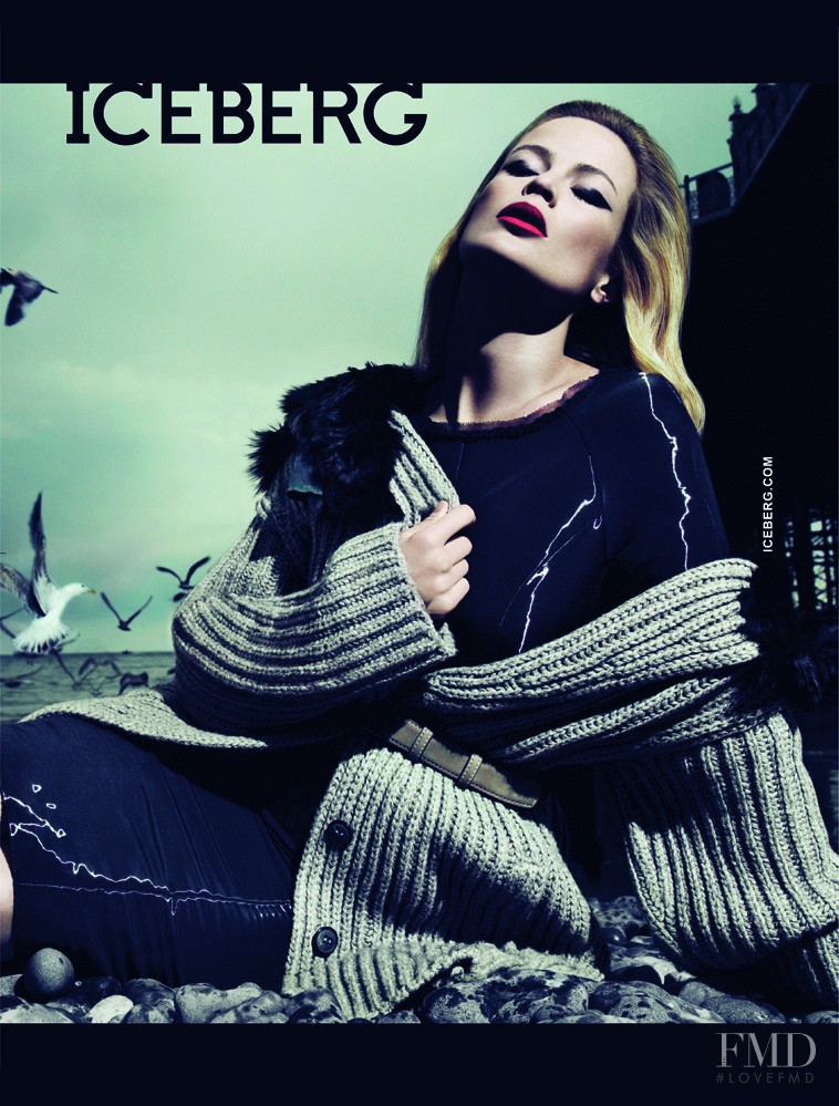 Carolyn Murphy featured in  the Iceberg advertisement for Autumn/Winter 2010