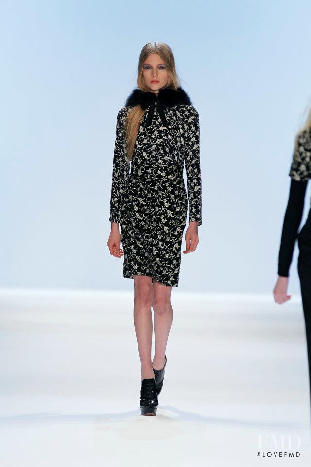 Amanda Nimmo featured in  the Jill Stuart fashion show for Autumn/Winter 2012