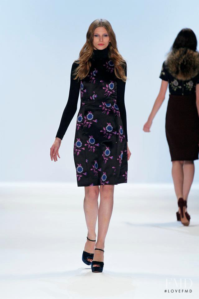 Monika Sawicka featured in  the Jill Stuart fashion show for Autumn/Winter 2012