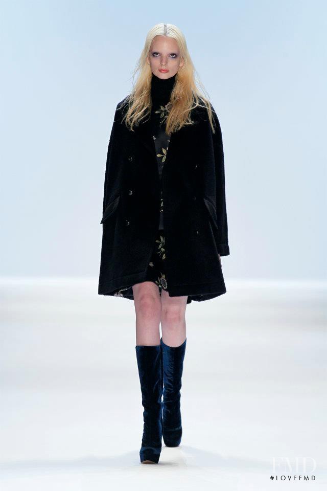 Chrystal Copland featured in  the Jill Stuart fashion show for Autumn/Winter 2012