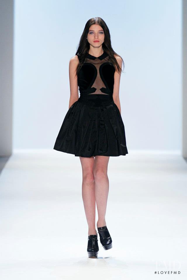 Katya Konstantinova featured in  the Jill Stuart fashion show for Autumn/Winter 2012