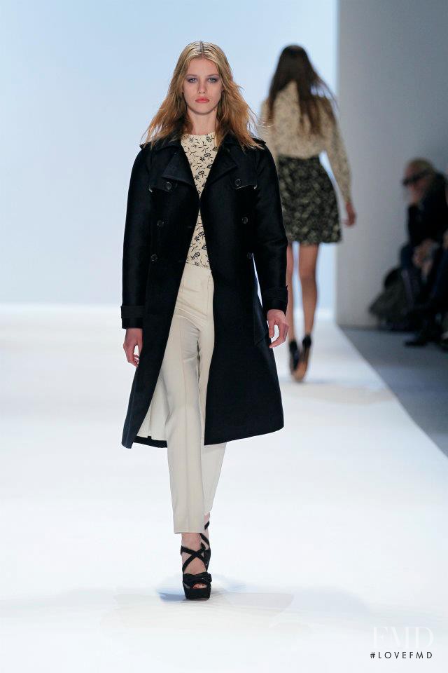 Julia Frauche featured in  the Jill Stuart fashion show for Autumn/Winter 2012