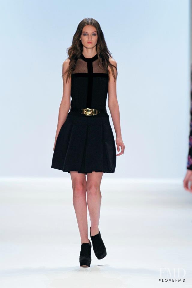 Andie Arthur featured in  the Jill Stuart fashion show for Autumn/Winter 2012