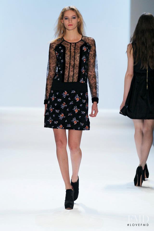 Julia Ivanyuk featured in  the Jill Stuart fashion show for Autumn/Winter 2012