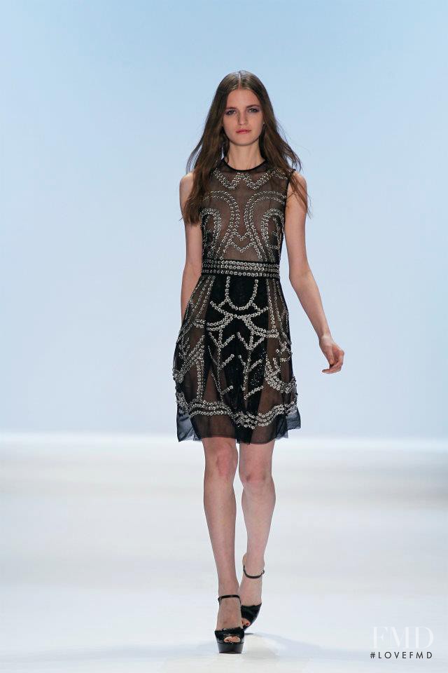 Magdalena Langrova featured in  the Jill Stuart fashion show for Autumn/Winter 2012