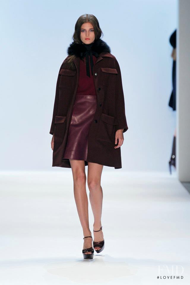 Kendra Spears featured in  the Jill Stuart fashion show for Autumn/Winter 2012