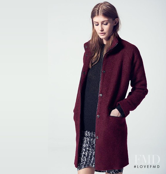 Augusta Beyer Larsen featured in  the Julie Brandt lookbook for Autumn/Winter 2015