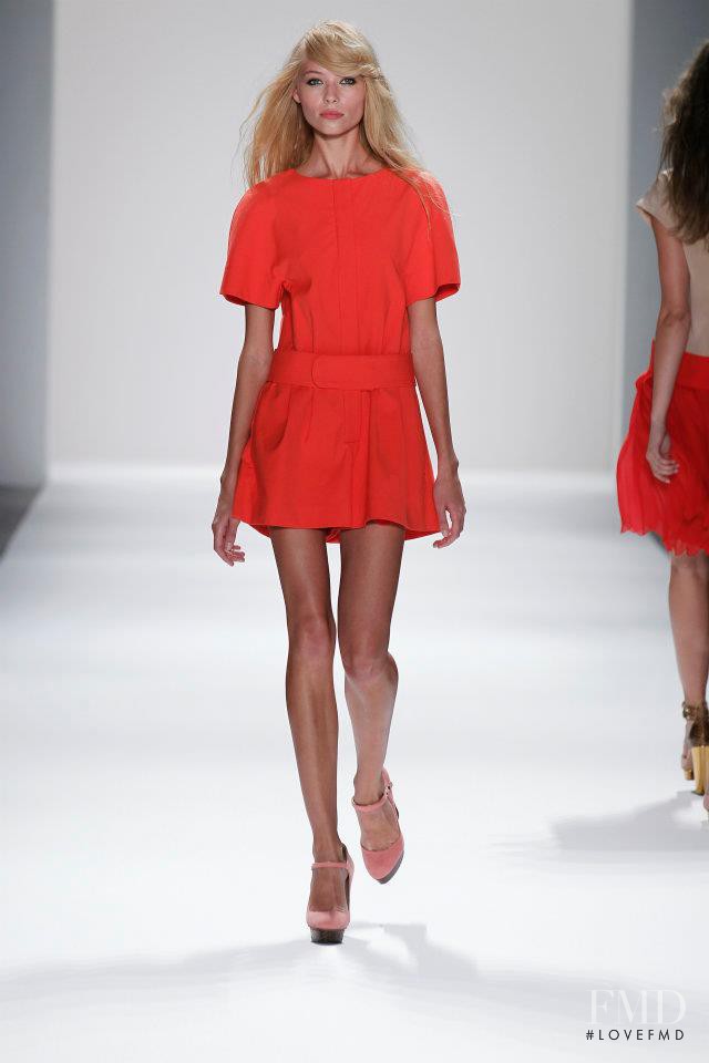 Vika Falileeva featured in  the Jill Stuart fashion show for Spring/Summer 2012