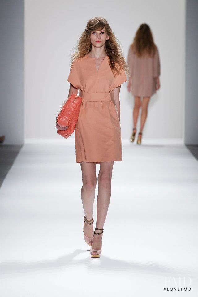 Monika Sawicka featured in  the Jill Stuart fashion show for Spring/Summer 2012