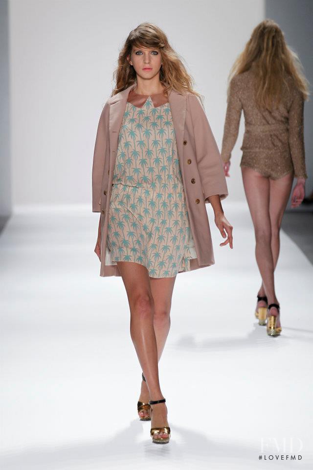 Caterina Ravaglia featured in  the Jill Stuart fashion show for Spring/Summer 2012