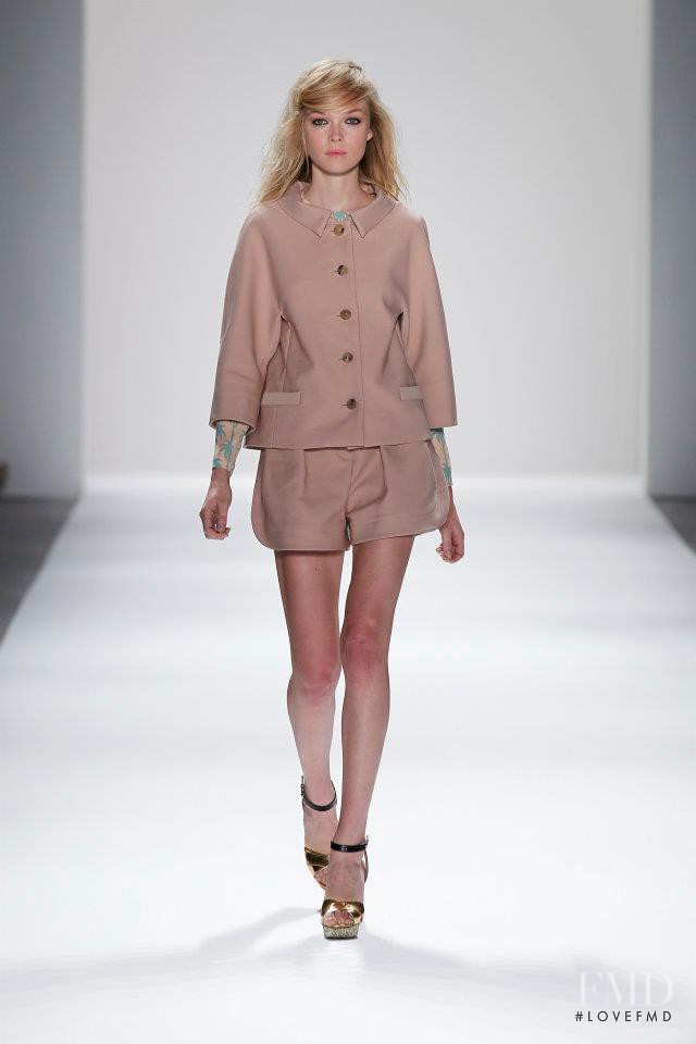 Siri Tollerod featured in  the Jill Stuart fashion show for Spring/Summer 2012