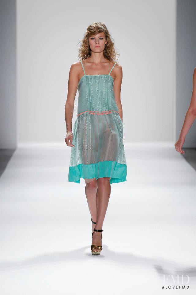 Constance Jablonski featured in  the Jill Stuart fashion show for Spring/Summer 2012