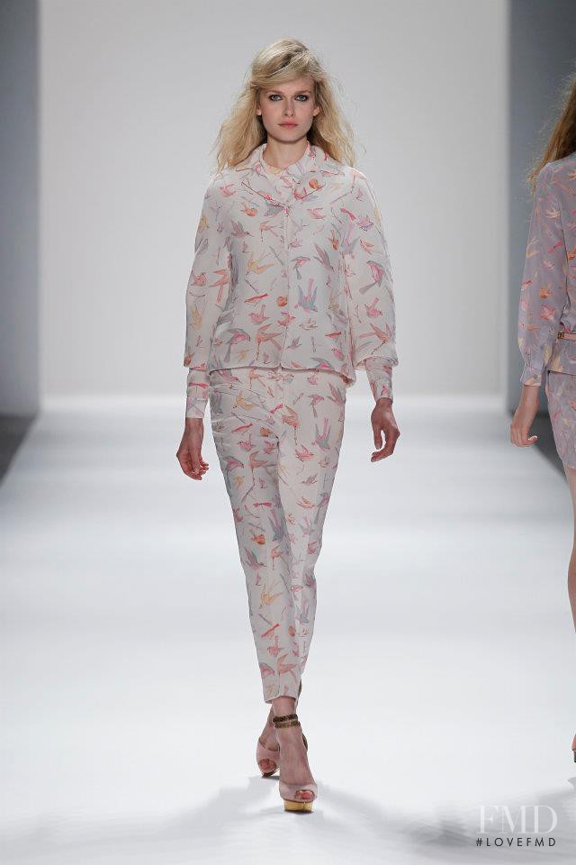 Karolina Mrozkova featured in  the Jill Stuart fashion show for Spring/Summer 2012