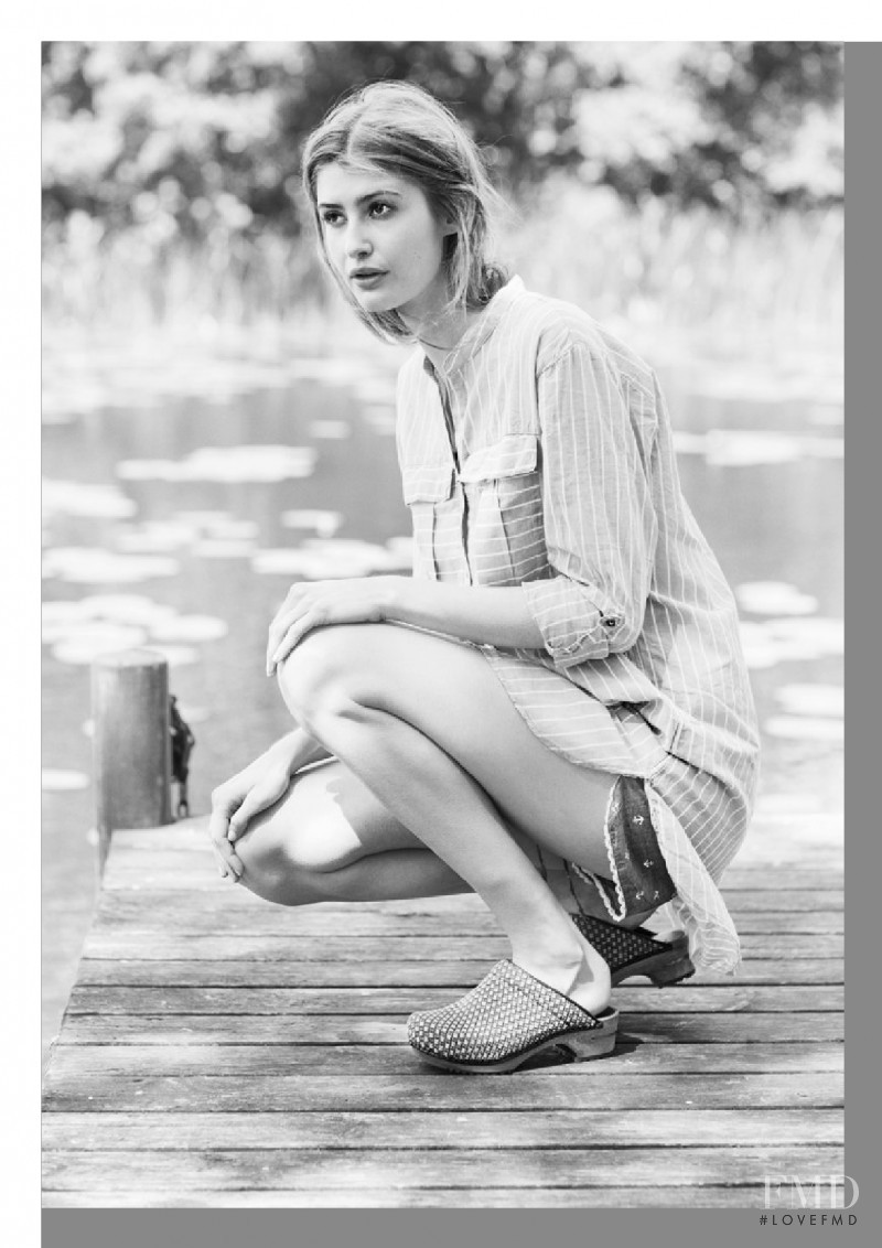 Augusta Beyer Larsen featured in  the Sanita catalogue for Spring/Summer 2016