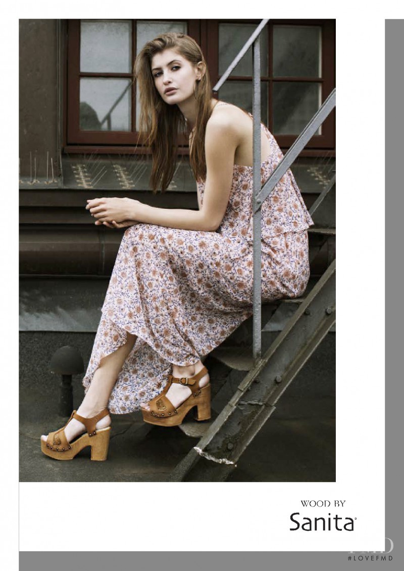 Augusta Beyer Larsen featured in  the Sanita catalogue for Spring/Summer 2016