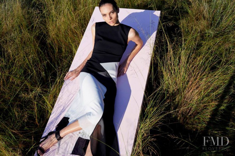 Charlee Fraser featured in  the Camilla & Marc advertisement for Resort 2014