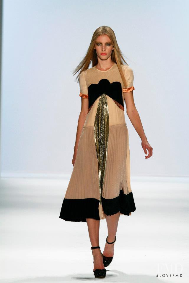 Emily Baker featured in  the Jill Stuart fashion show for Autumn/Winter 2011