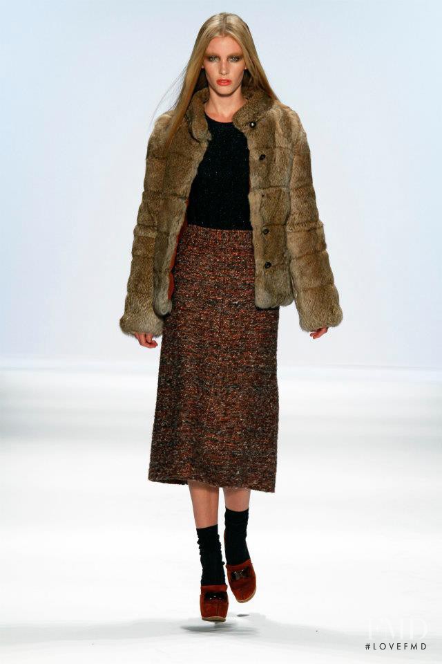 Emily Baker featured in  the Jill Stuart fashion show for Autumn/Winter 2011