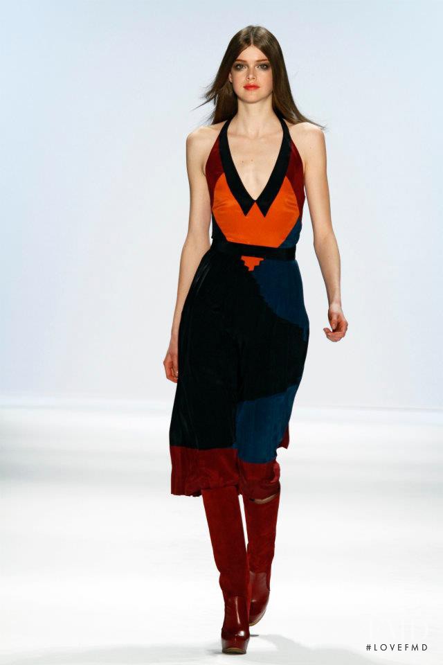 Julia Saner featured in  the Jill Stuart fashion show for Autumn/Winter 2011