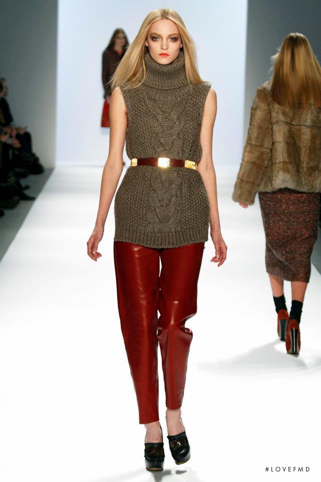 Theres Alexandersson featured in  the Jill Stuart fashion show for Autumn/Winter 2011