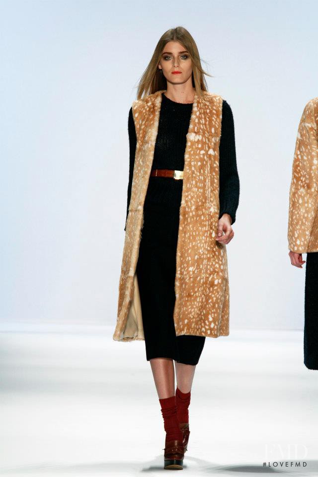 Kori Richardson featured in  the Jill Stuart fashion show for Autumn/Winter 2011