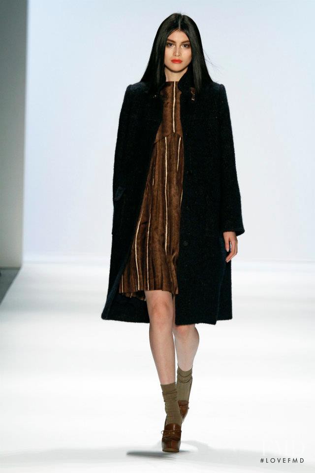 Sui He featured in  the Jill Stuart fashion show for Autumn/Winter 2011