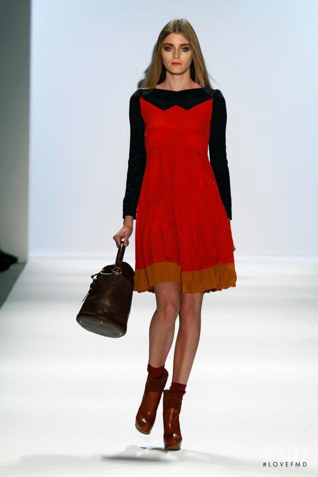 Kori Richardson featured in  the Jill Stuart fashion show for Autumn/Winter 2011