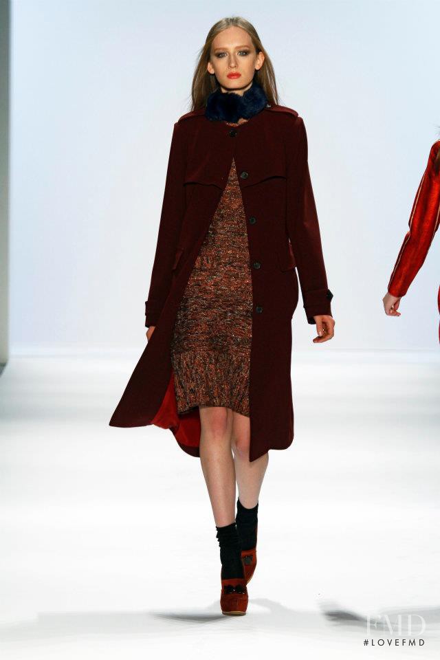 Kasia Wrobel featured in  the Jill Stuart fashion show for Autumn/Winter 2011