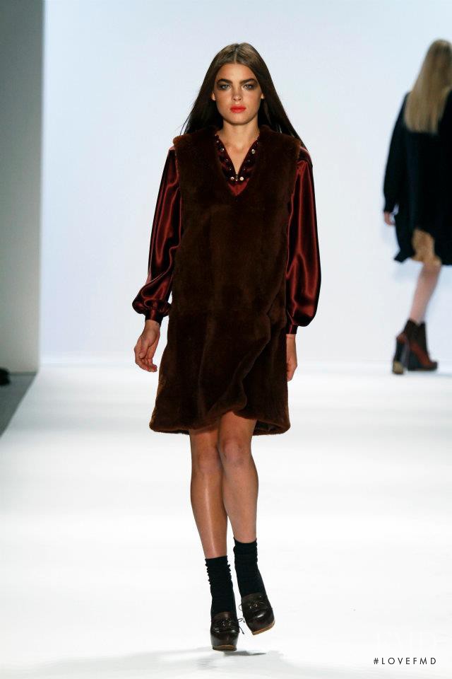 Bambi Northwood-Blyth featured in  the Jill Stuart fashion show for Autumn/Winter 2011