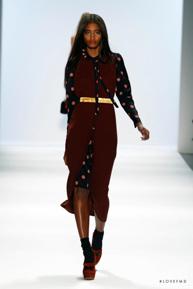 Melodie Monrose featured in  the Jill Stuart fashion show for Autumn/Winter 2011