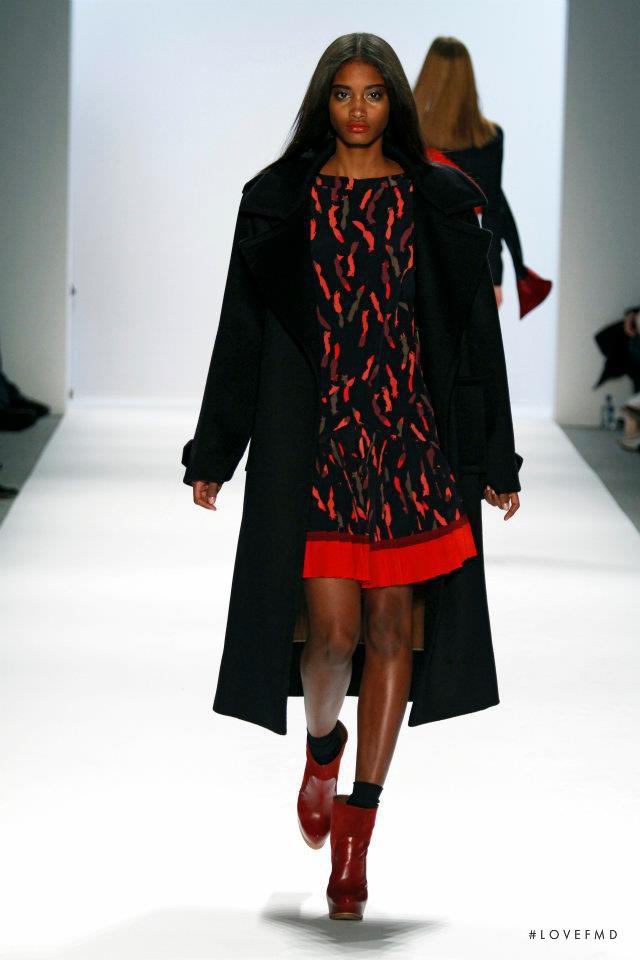 Melodie Monrose featured in  the Jill Stuart fashion show for Autumn/Winter 2011