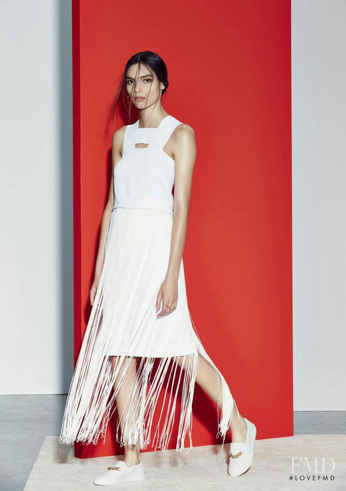 Charlee Fraser featured in  the Camilla & Marc lookbook for Resort 2014
