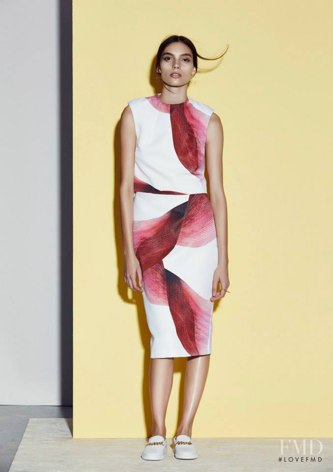 Charlee Fraser featured in  the Camilla & Marc lookbook for Resort 2014