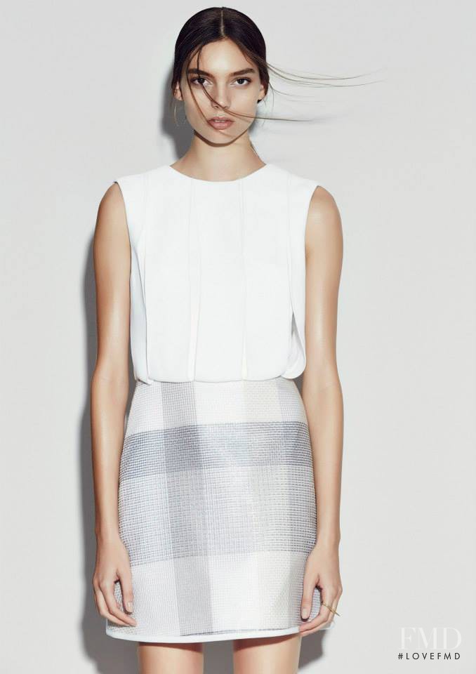Charlee Fraser featured in  the Camilla & Marc lookbook for Resort 2014