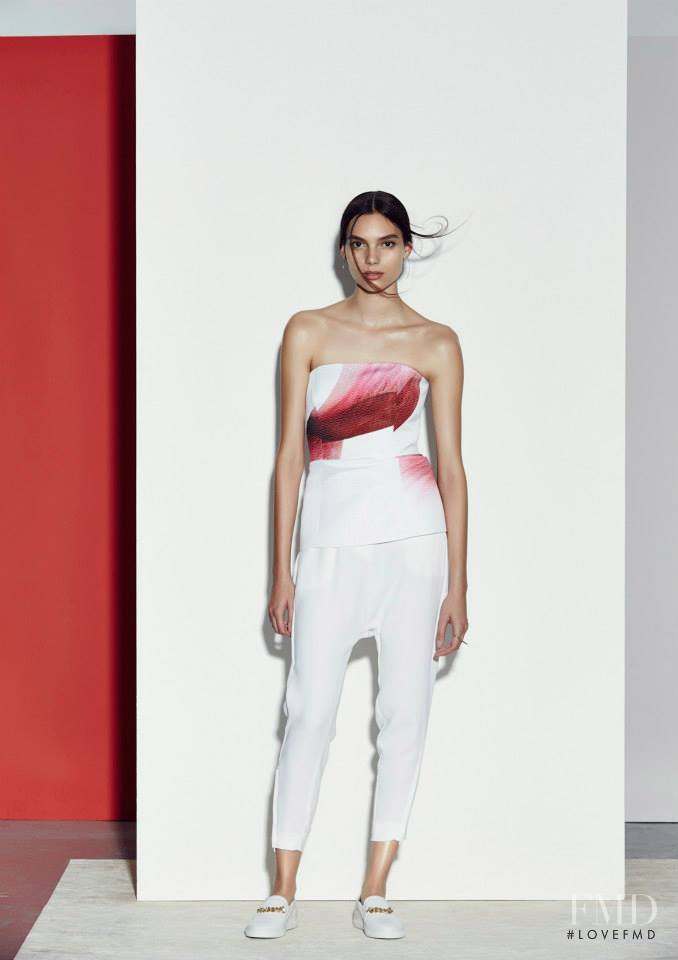 Charlee Fraser featured in  the Camilla & Marc lookbook for Resort 2014