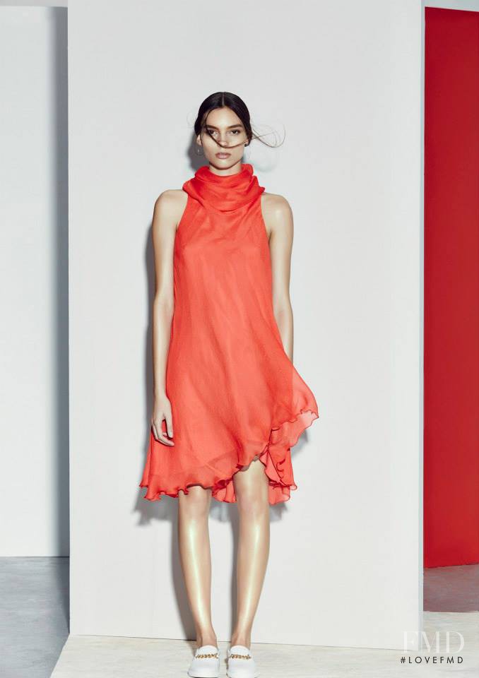 Charlee Fraser featured in  the Camilla & Marc lookbook for Resort 2014