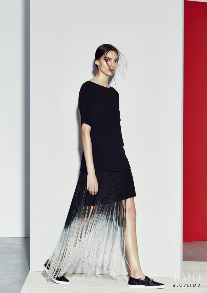 Charlee Fraser featured in  the Camilla & Marc lookbook for Resort 2014