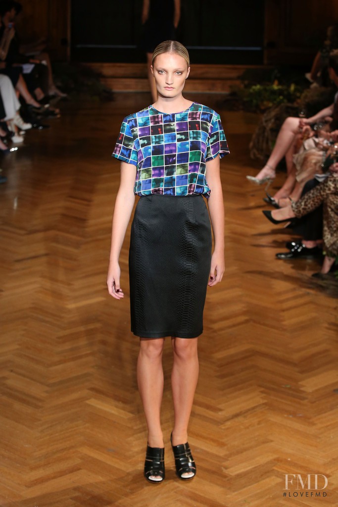 Talisa Quirk featured in  the David Jones fashion show for Autumn/Winter 2014